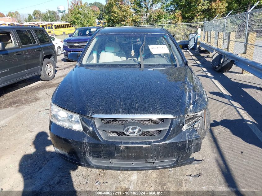 2008 Hyundai Sonata Gls VIN: 5NPET46C68H309380 Lot: 40627211