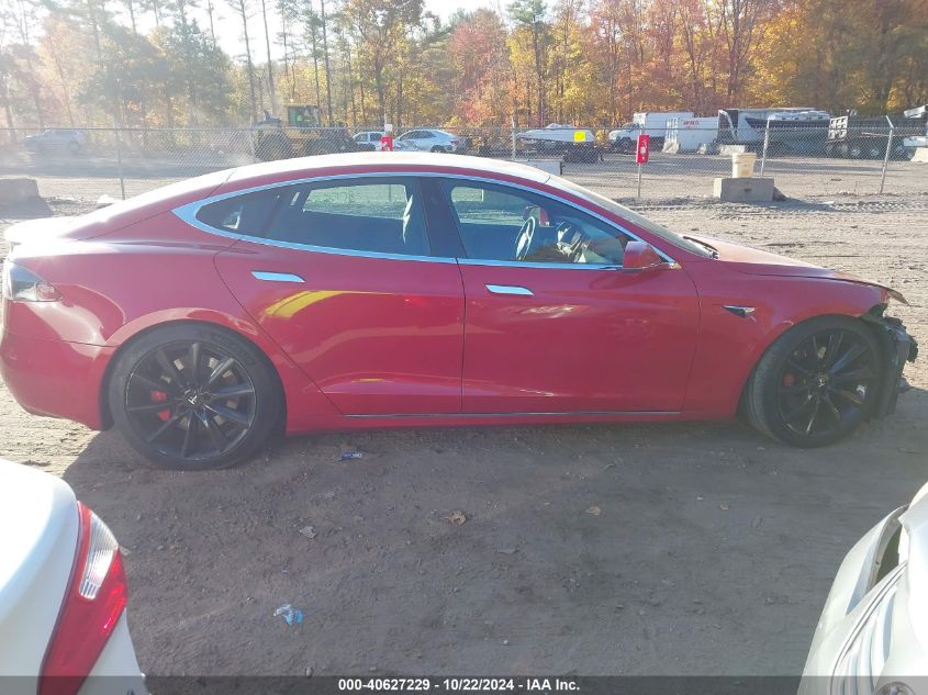 2020 Tesla Model S Performance Dual Motor All-Wheel Drive VIN: 5YJSA1E40LF411928 Lot: 40627229