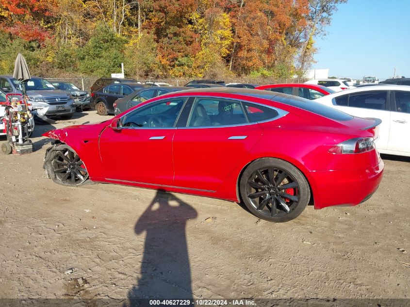 2020 Tesla Model S Performance Dual Motor All-Wheel Drive VIN: 5YJSA1E40LF411928 Lot: 40627229