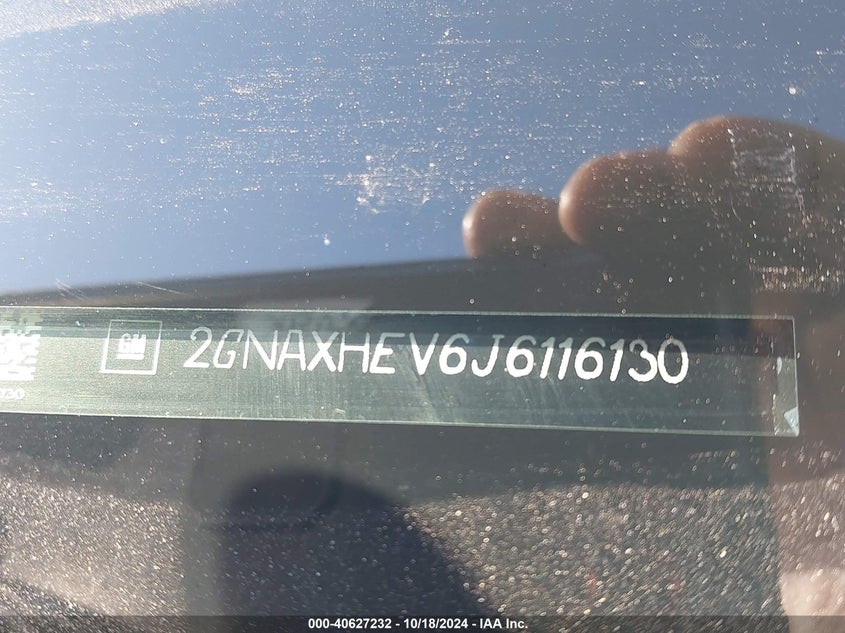 2018 CHEVROLET EQUINOX LS - 2GNAXHEV6J6116130