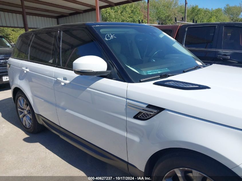 2014 Land Rover Range Rover Sport 3.0L V6 Supercharged Hse VIN: SALWR2WF8EA356455 Lot: 40627237