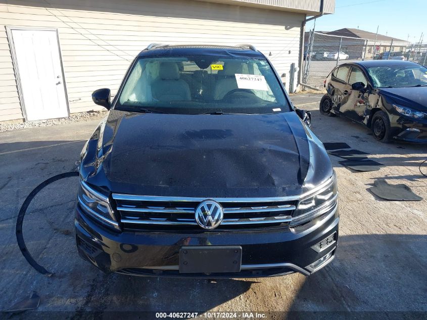 2019 Volkswagen Tiguan Sel Premium/Sel Premium R VIN: 3VV4B7AXXKM053709 Lot: 40627247