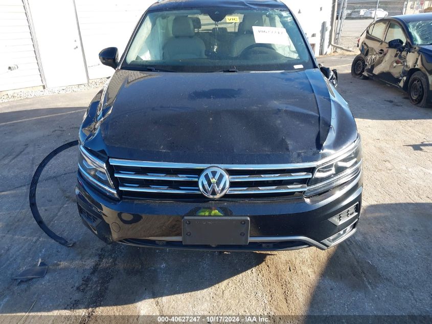 2019 Volkswagen Tiguan Sel Premium/Sel Premium R VIN: 3VV4B7AXXKM053709 Lot: 40627247