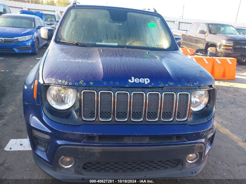 2019 Jeep Renegade Latitude Fwd VIN: ZACNJABB6KPK83683 Lot: 40627281