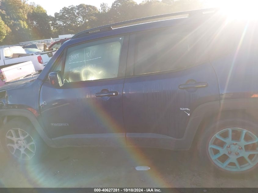 2019 Jeep Renegade Latitude Fwd VIN: ZACNJABB6KPK83683 Lot: 40627281