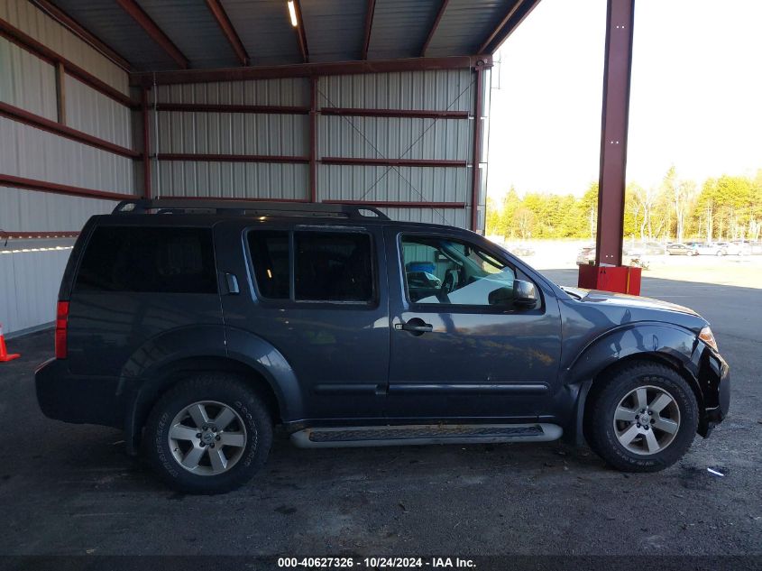 2011 Nissan Pathfinder Sv VIN: 5N1AR1NB1BC616913 Lot: 40627326