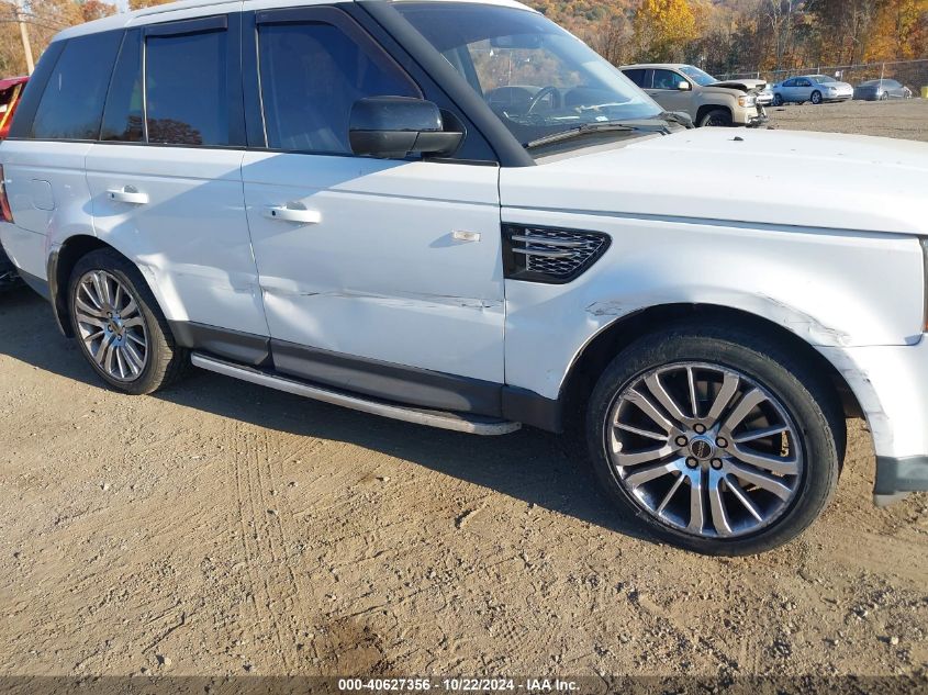 2012 Land Rover Range Rover Sport Hse VIN: SALSK2D47CA753947 Lot: 40627356