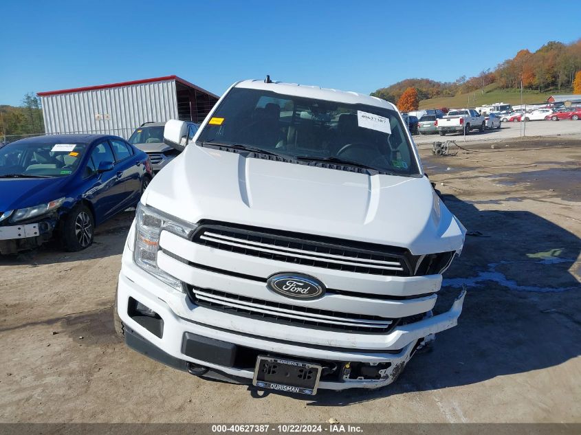 2019 Ford F-150 Lariat VIN: 1FTEW1EP7KFB38229 Lot: 40627387