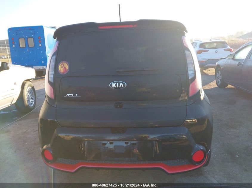 2015 Kia Soul + VIN: KNDJP3A57F7163210 Lot: 40627425