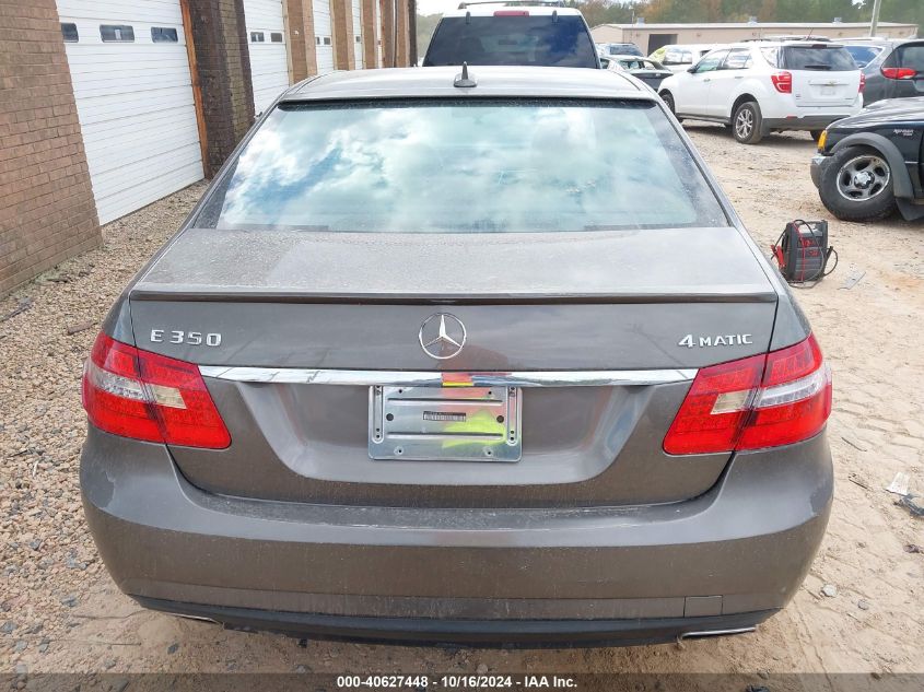 2011 Mercedes-Benz E 350 4Matic VIN: WDDHF8HB2BA282490 Lot: 40627448