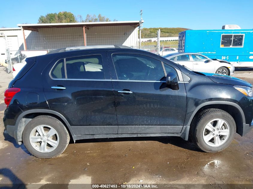 2019 Chevrolet Trax Lt VIN: 3GNCJPSB7KL275377 Lot: 40627453