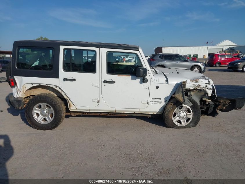 2013 Jeep Wrangler Unlimited Sport Rhd VIN: 1C4BJWKG3DL630411 Lot: 40627460