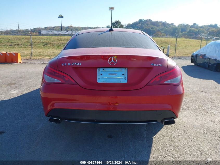 2016 Mercedes-Benz Cla 250 4Matic VIN: WDDSJ4GB1GN330012 Lot: 40627464