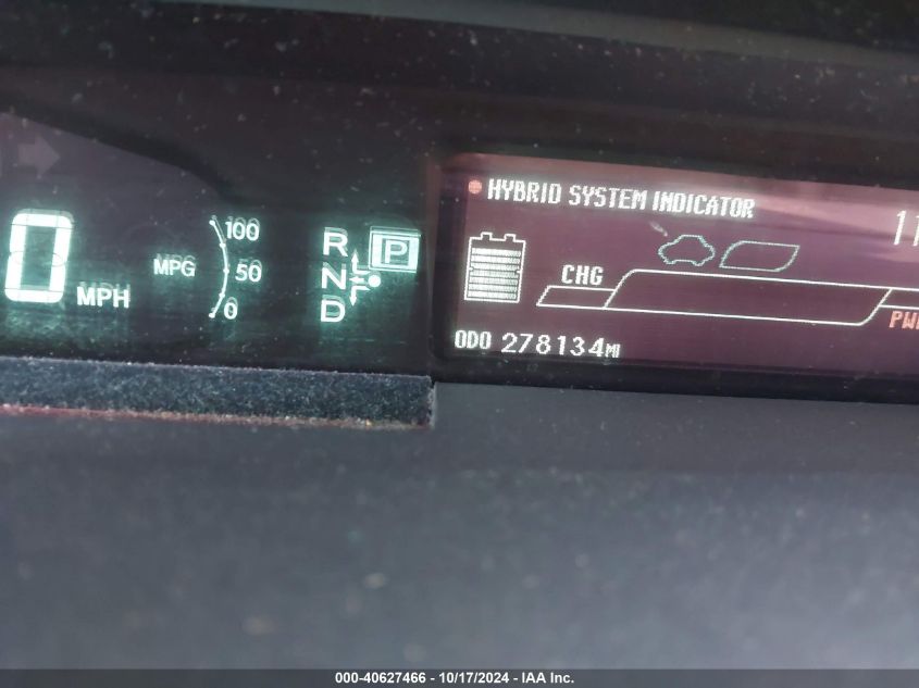 2013 Toyota Prius Three VIN: JTDKN3DU3D5641550 Lot: 40627466