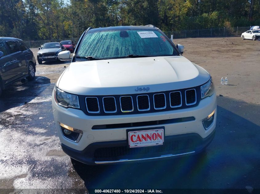 2018 Jeep Compass Limited Fwd VIN: 3C4NJCCB0JT123934 Lot: 40627480