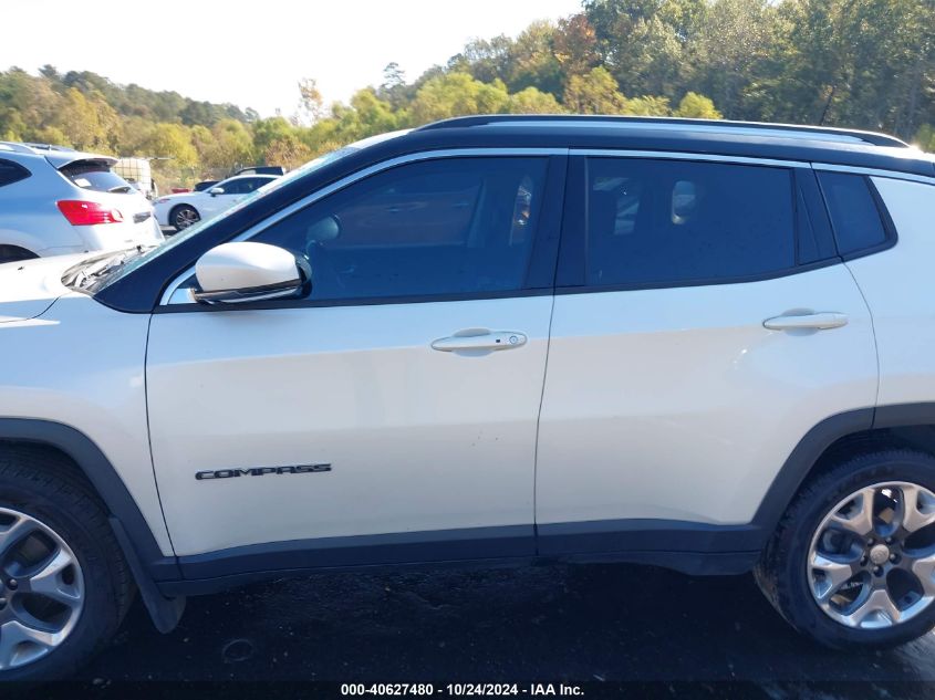 2018 Jeep Compass Limited Fwd VIN: 3C4NJCCB0JT123934 Lot: 40627480