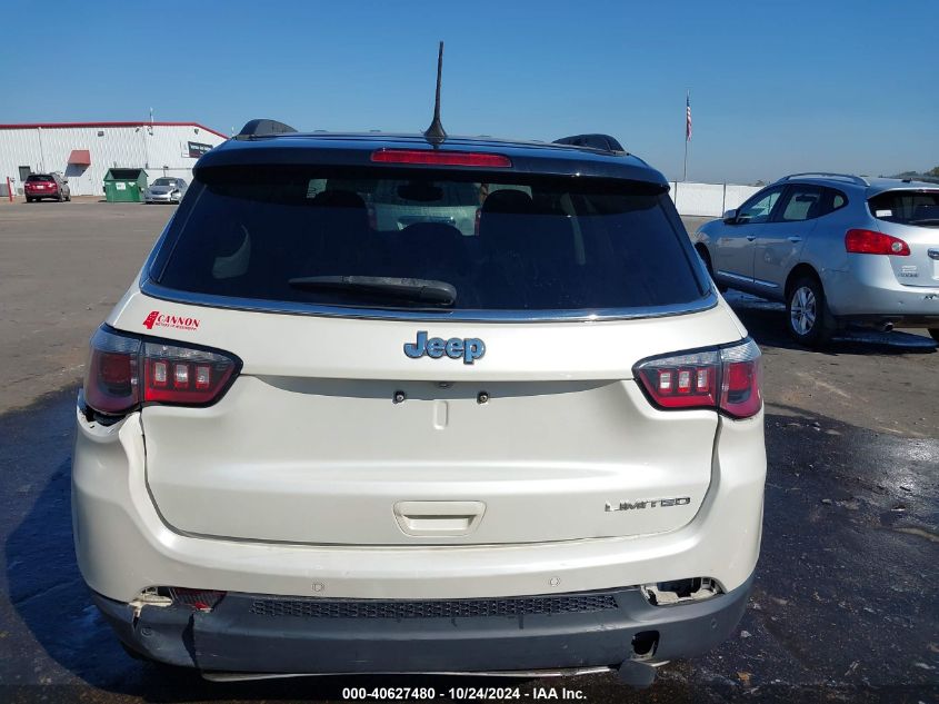 2018 Jeep Compass Limited Fwd VIN: 3C4NJCCB0JT123934 Lot: 40627480