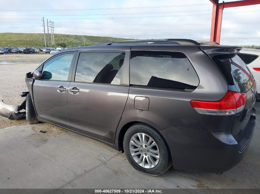 2012 Toyota Sienna Xle V6 8 Passenger VIN: 5TDYK3DC5CS229133 Lot: 40627509