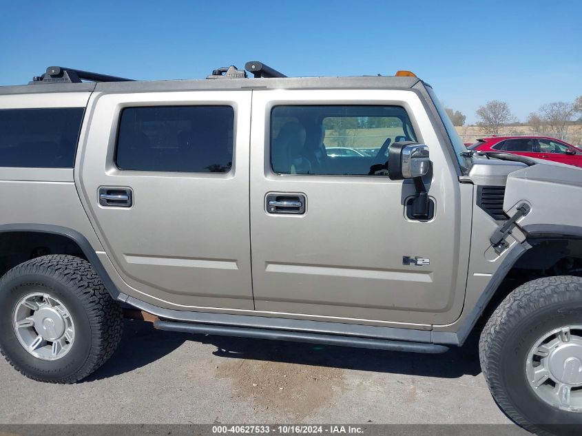 2003 Hummer H2 VIN: 5GRGN23U43H144116 Lot: 40627533