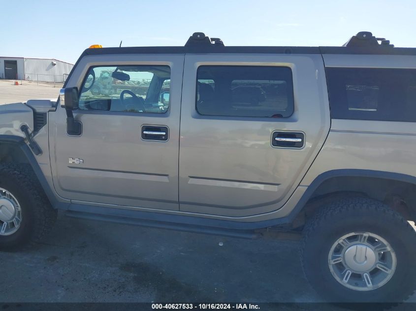 2003 Hummer H2 VIN: 5GRGN23U43H144116 Lot: 40627533