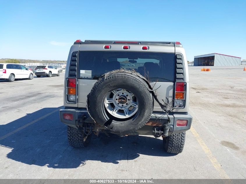 2003 Hummer H2 VIN: 5GRGN23U43H144116 Lot: 40627533