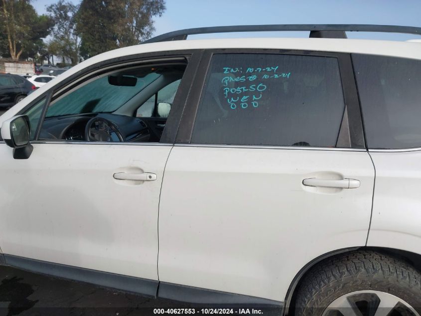 2018 Subaru Forester 2.5I Limited VIN: JF2SJARC1JH435347 Lot: 40627553