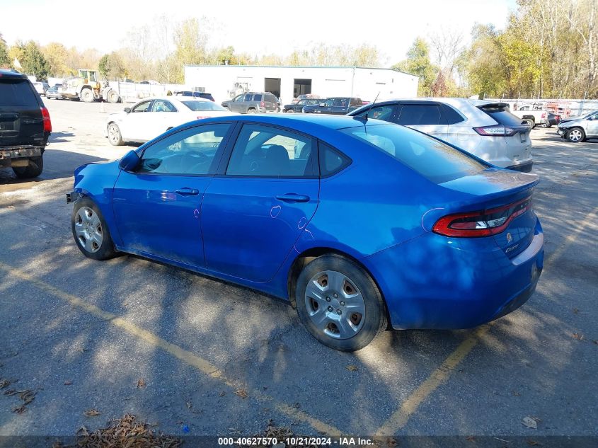 VIN 1C3CDFAA5GD531696 2016 Dodge Dart, SE no.3