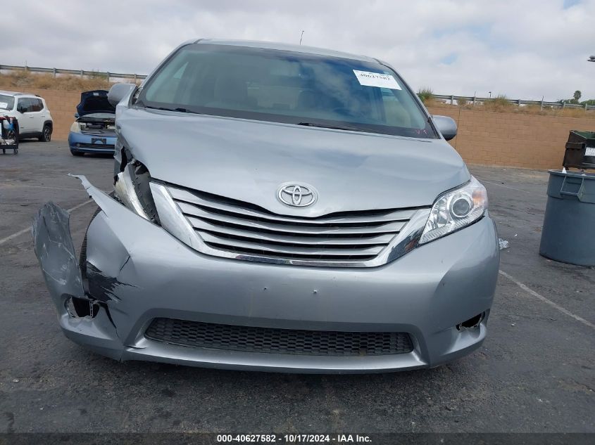 2015 Toyota Sienna Le 8 Passenger VIN: 5TDKK3DC2FS638989 Lot: 40627582