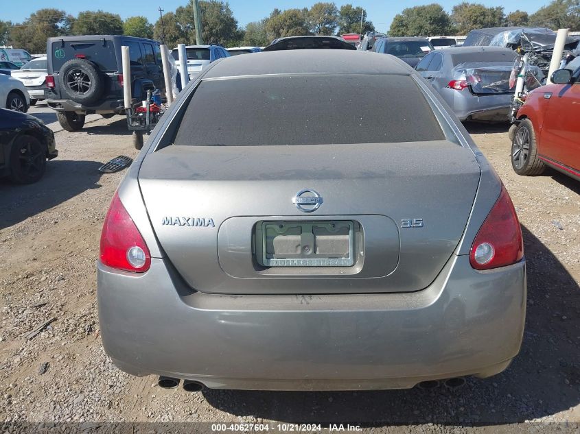 2004 Nissan Maxima Se/Sl VIN: 1N4BA41E54C910700 Lot: 40627604