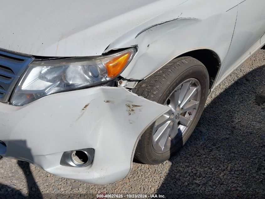 2010 Toyota Venza VIN: 4T3BA3BB8AU017616 Lot: 40627625