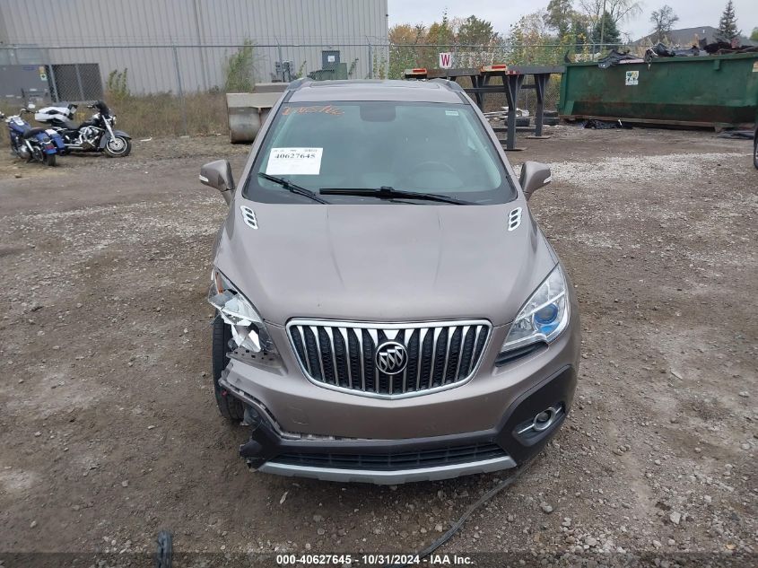 2015 Buick Encore Leather VIN: KL4CJGSB7FB111413 Lot: 40627645