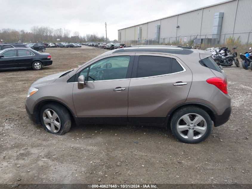 2015 Buick Encore Leather VIN: KL4CJGSB7FB111413 Lot: 40627645