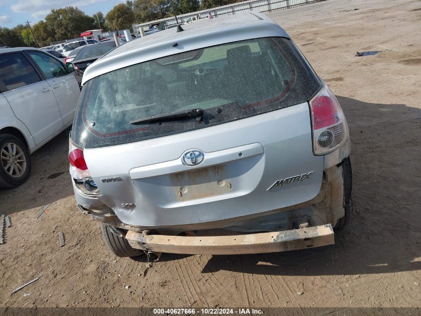 2006 Toyota Matrix Xr VIN: 2T1KR32E16C610593 Lot: 40627666