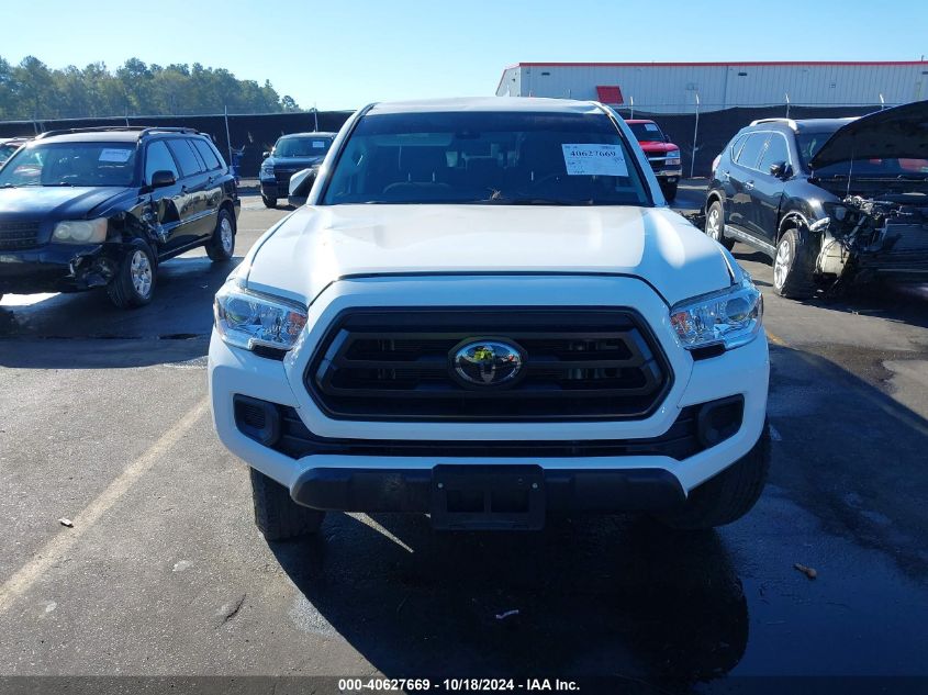 2021 Toyota Tacoma Sr VIN: 3TYAX5GN6MT012580 Lot: 40627669