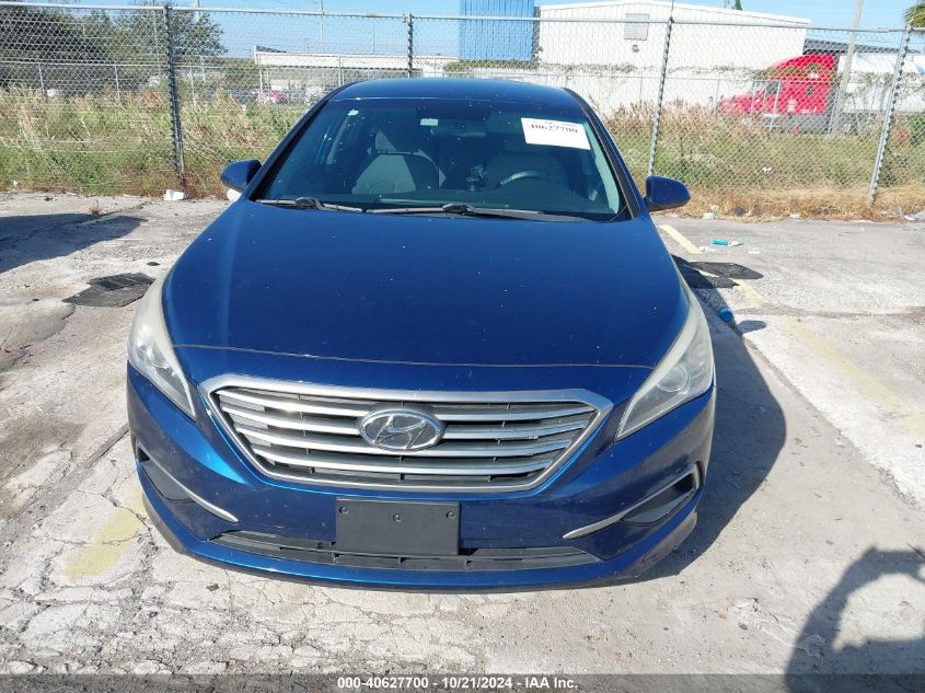 2017 Hyundai Sonata Se VIN: 5NPE24AF4HH563528 Lot: 40627700