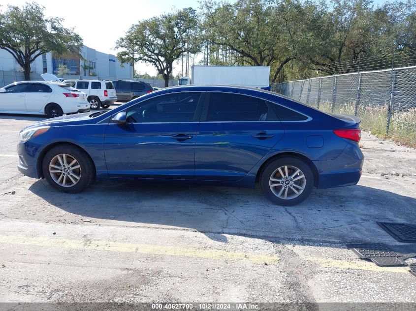 2017 Hyundai Sonata Se VIN: 5NPE24AF4HH563528 Lot: 40627700