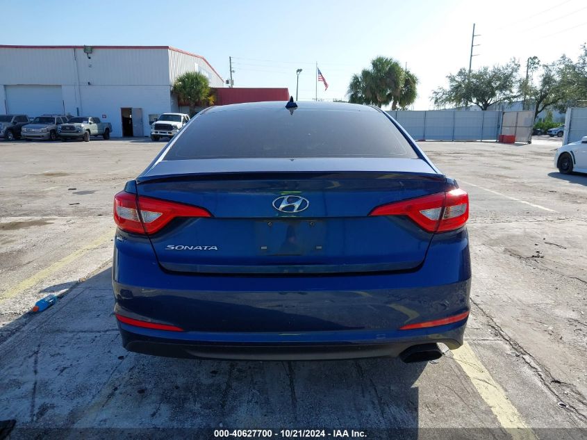 2017 Hyundai Sonata Se VIN: 5NPE24AF4HH563528 Lot: 40627700