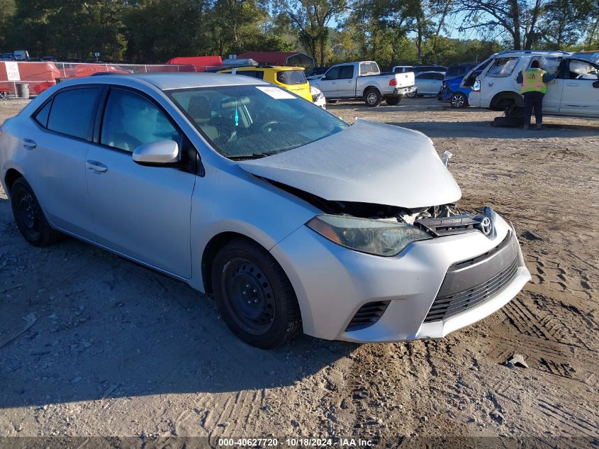 2015 TOYOTA COROLLA