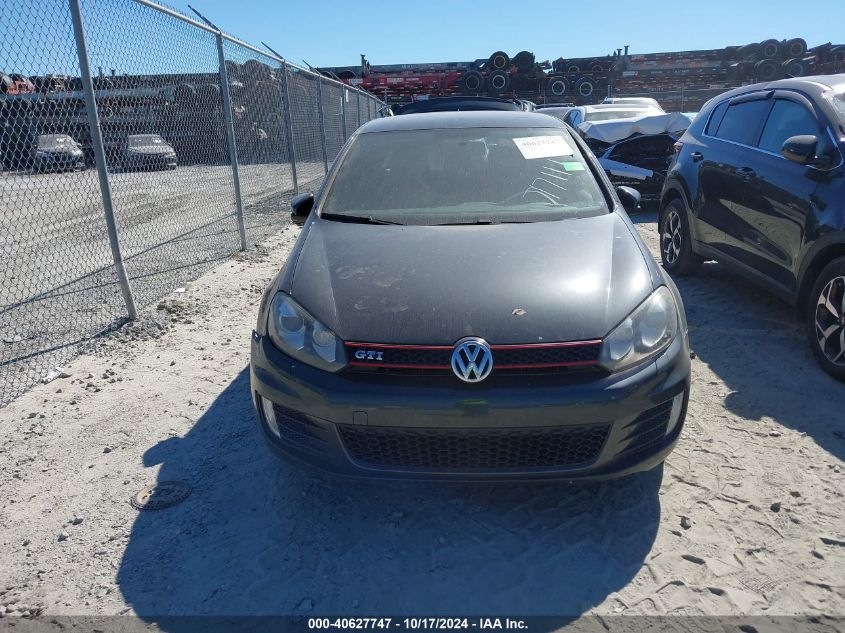 2013 Volkswagen Gti 4-Door Autobahn VIN: WVWHV7AJ1DW029045 Lot: 40627747