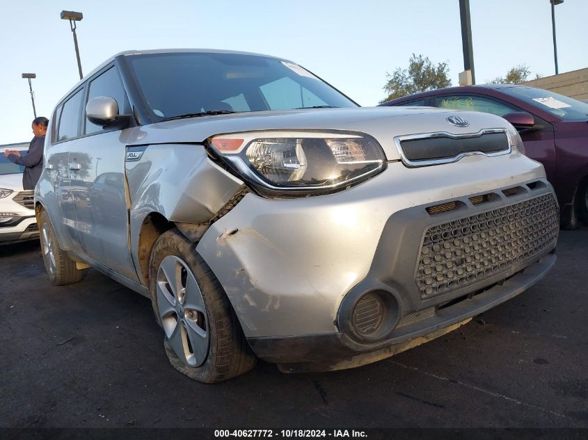 2015 Kia Soul VIN: KNDJN2A23F7772770 Lot: 40627772