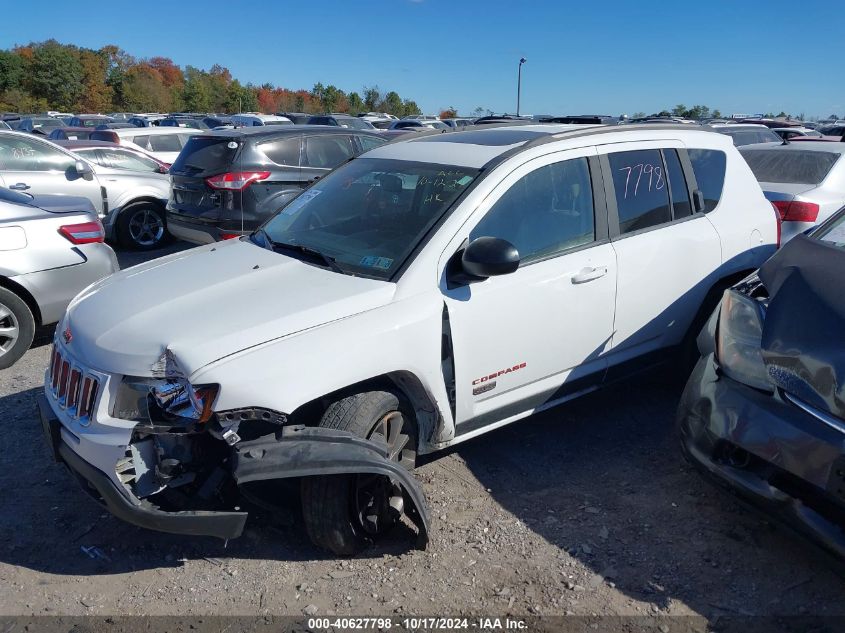 2016 Jeep Compass 75Th Anniversary VIN: 1C4NJDBB6GD731057 Lot: 40627798