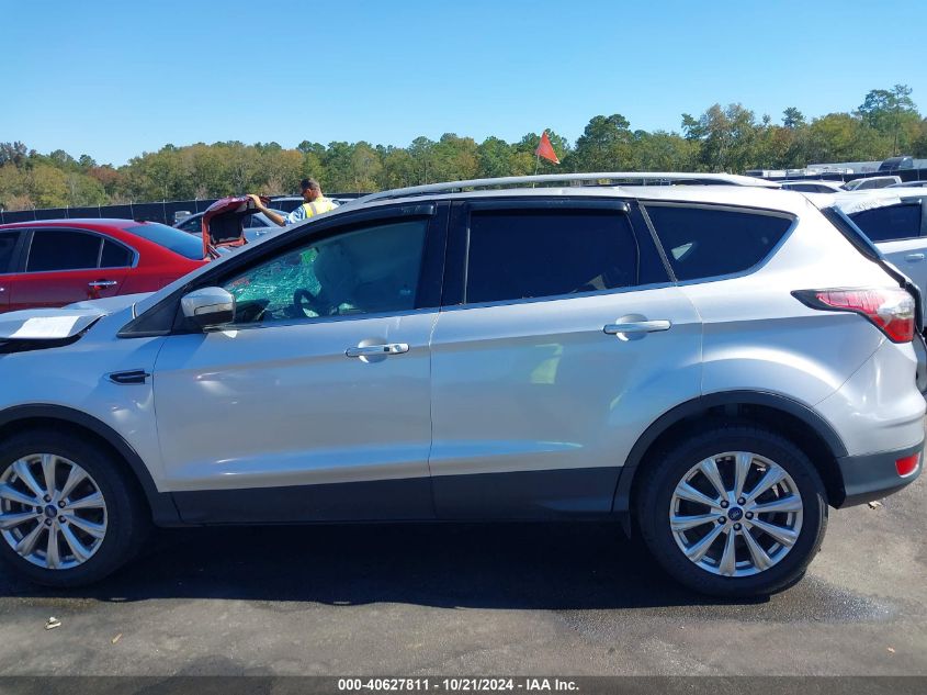 2017 Ford Escape Titanium VIN: 1FMCU0J98HUB12396 Lot: 40627811