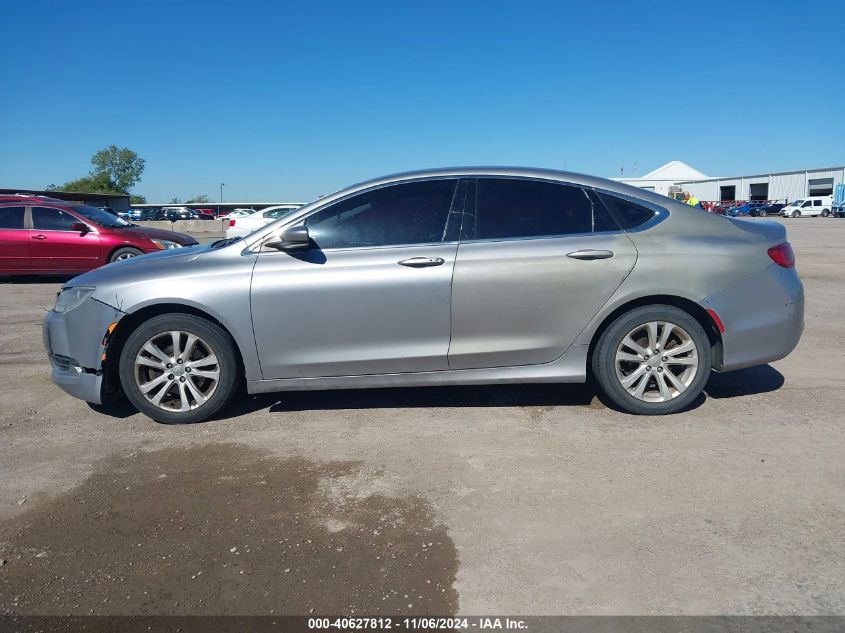 2016 Chrysler 200 Limited VIN: 1C3CCCAB5GN112980 Lot: 40627812