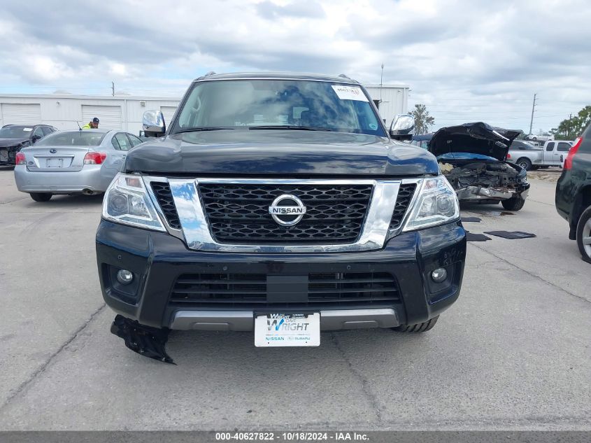 2020 Nissan Armada Sl 4Wd VIN: JN8AY2NC5L9621699 Lot: 40627822