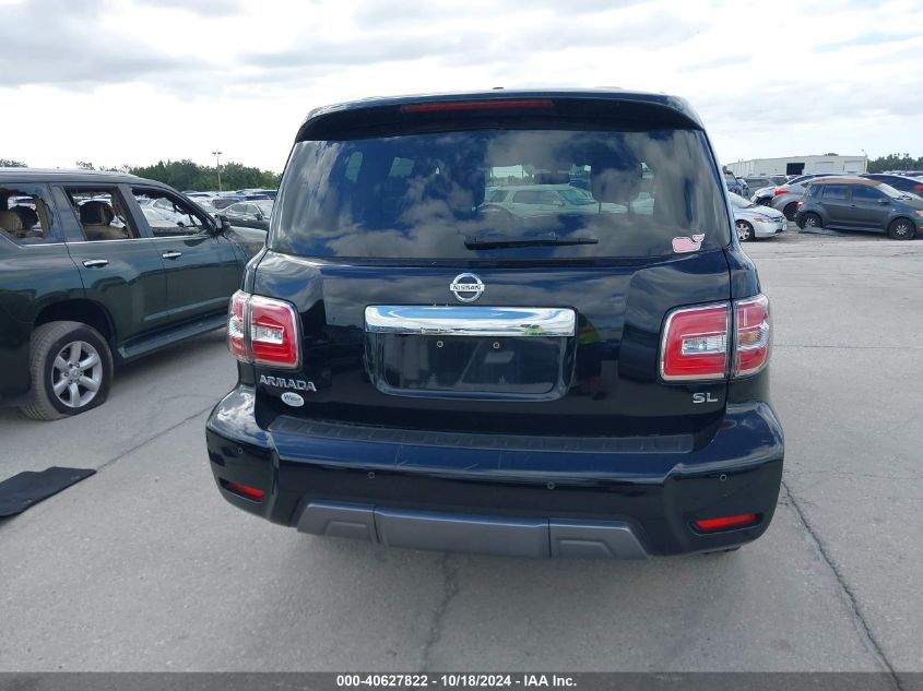 2020 Nissan Armada Sl 4Wd VIN: JN8AY2NC5L9621699 Lot: 40627822