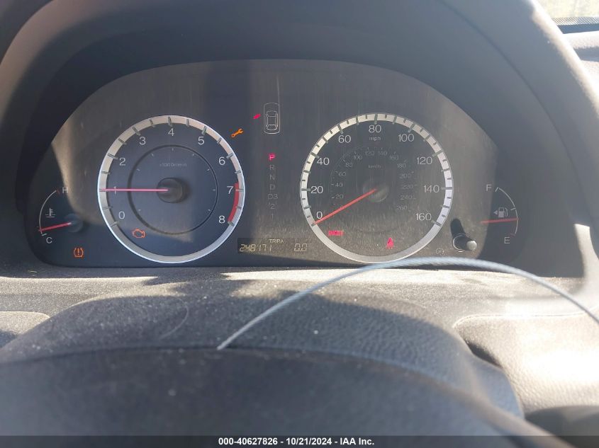 2010 Honda Accord 2.4 Lx VIN: 1HGCP2F35AA147546 Lot: 40627826