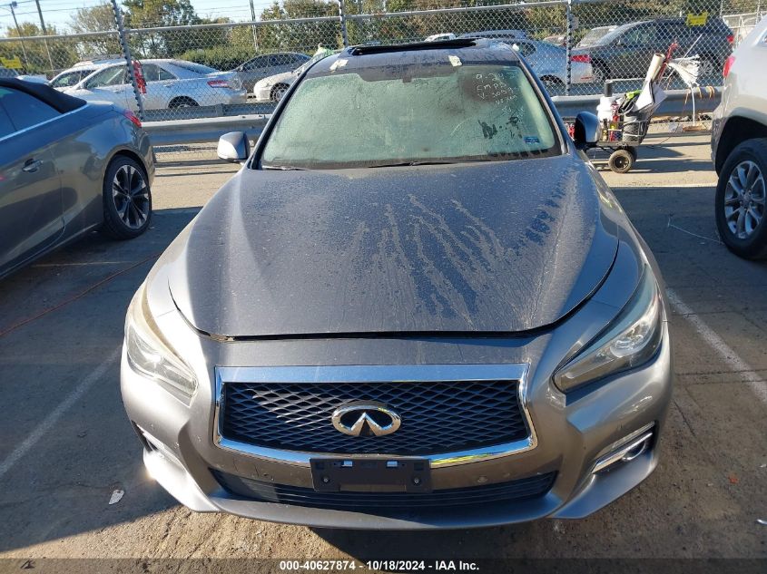 2016 Infiniti Q50 3.0T Premium VIN: JN1EV7AP9GM305952 Lot: 40627874