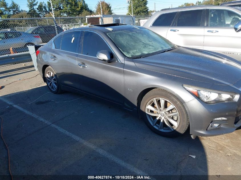 2016 Infiniti Q50 3.0T Premium VIN: JN1EV7AP9GM305952 Lot: 40627874