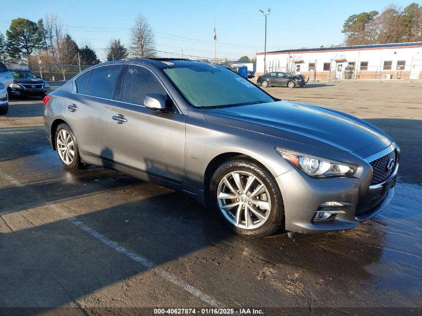 VIN JN1EV7AP9GM305952 2016 INFINITI Q50 no.1