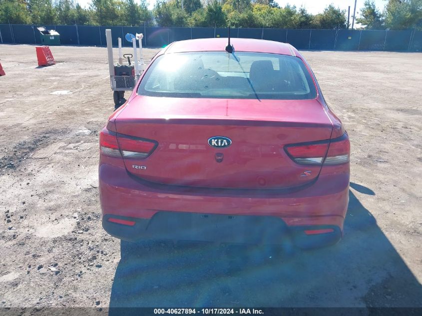 2019 Kia Rio S VIN: 3KPA24AB1KE158590 Lot: 40627894